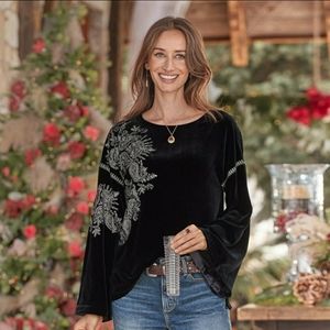 NWT Sundance Dreams In Harvest Top